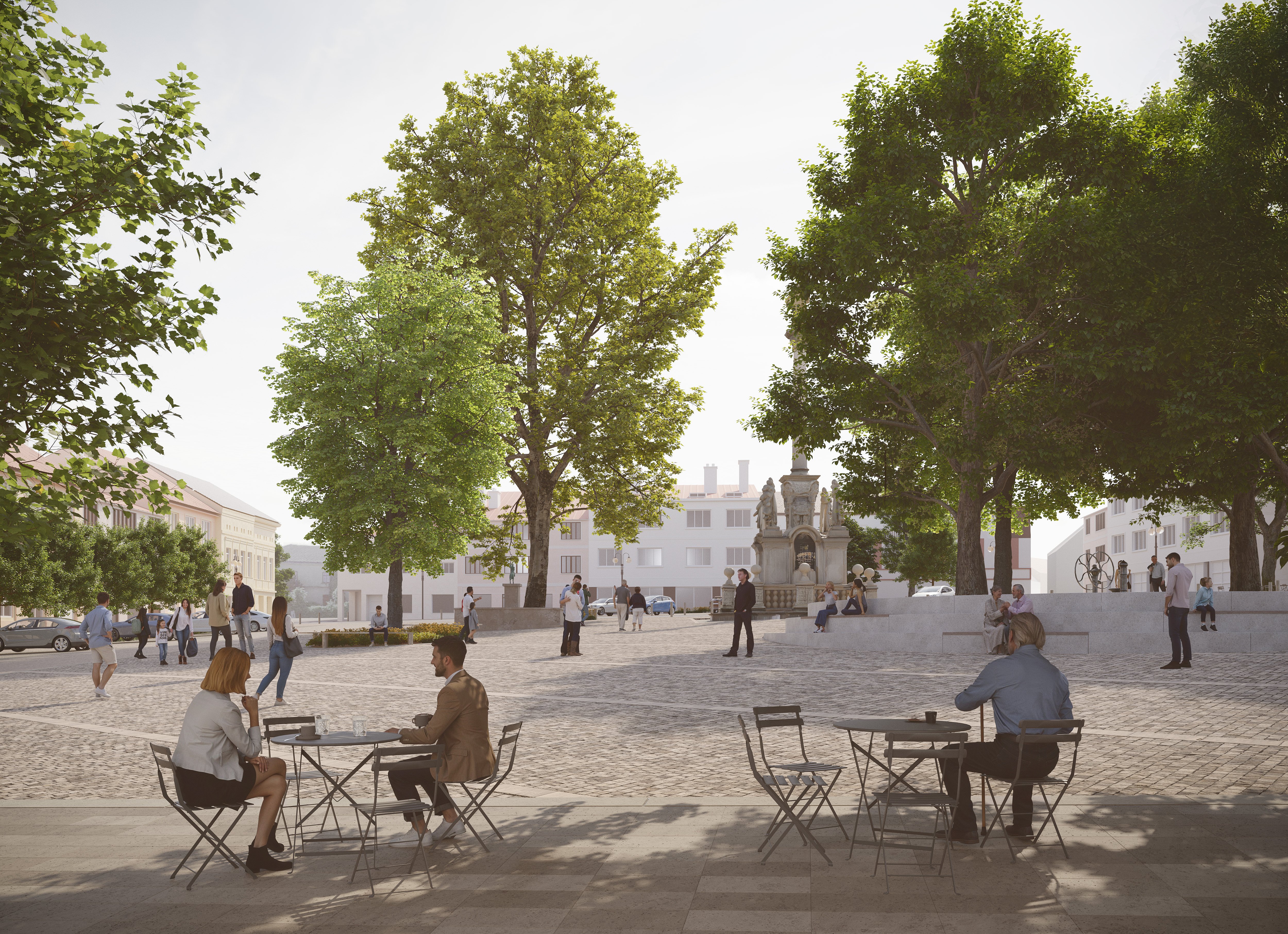 Obnova Masarykova náměstí v Žamberku