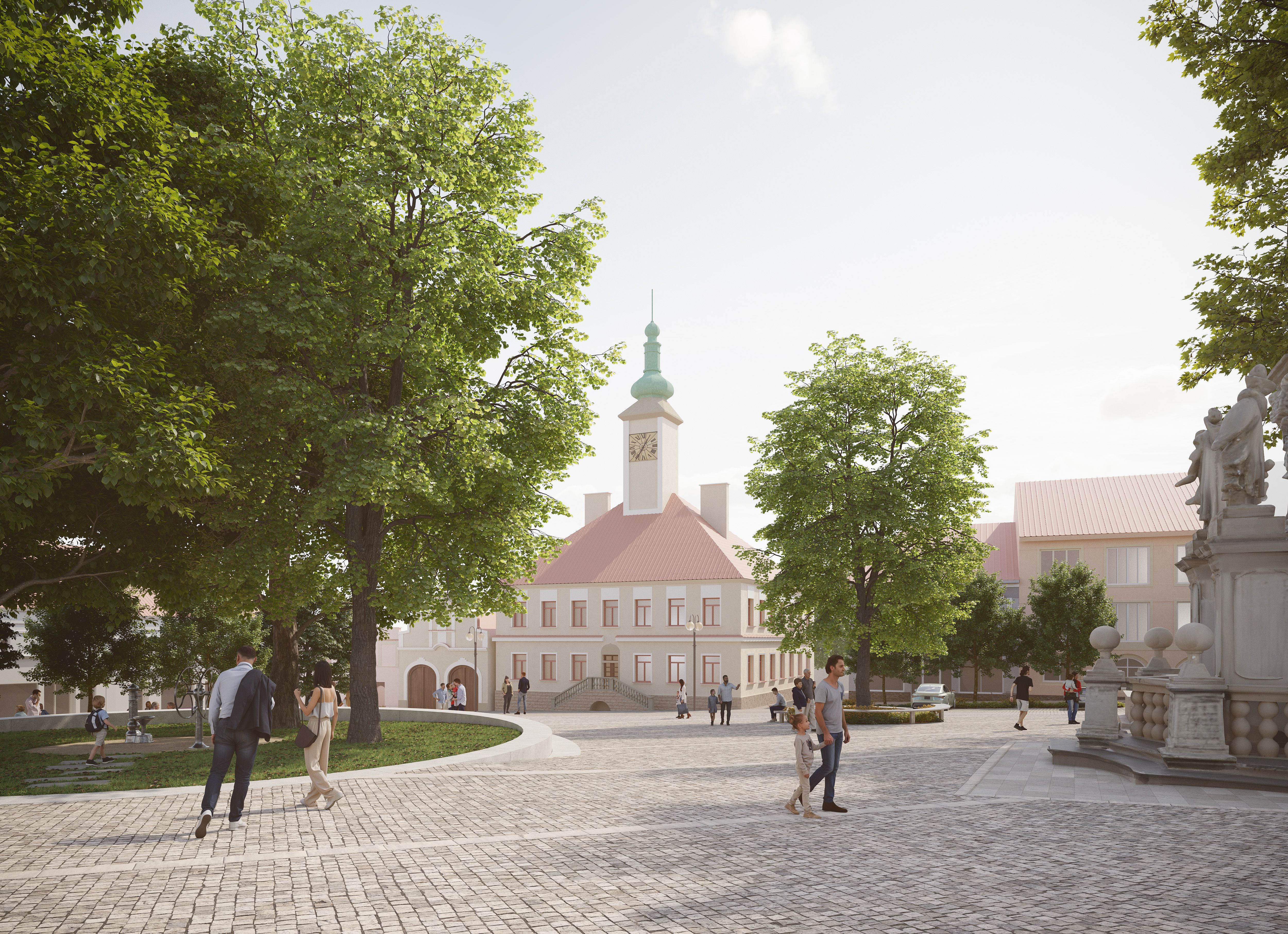 Obnova Masarykova náměstí v Žamberku - 1