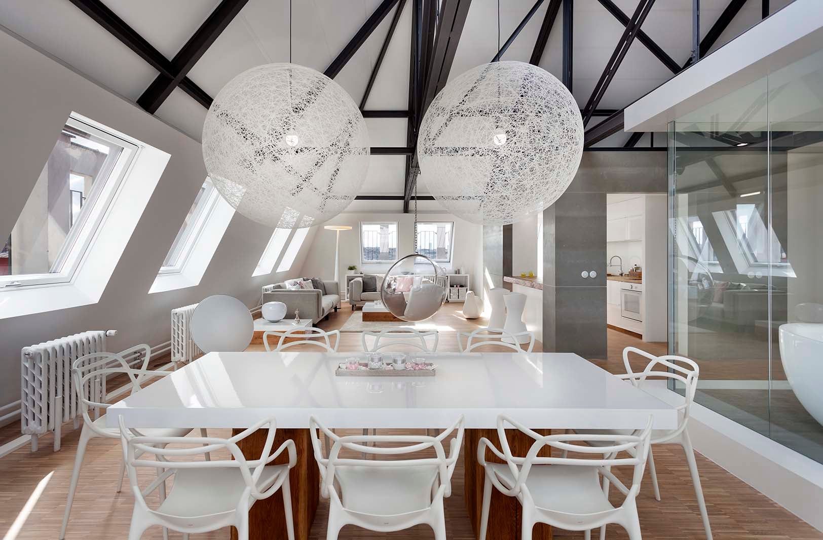 Podkrovní byt Praha - 7