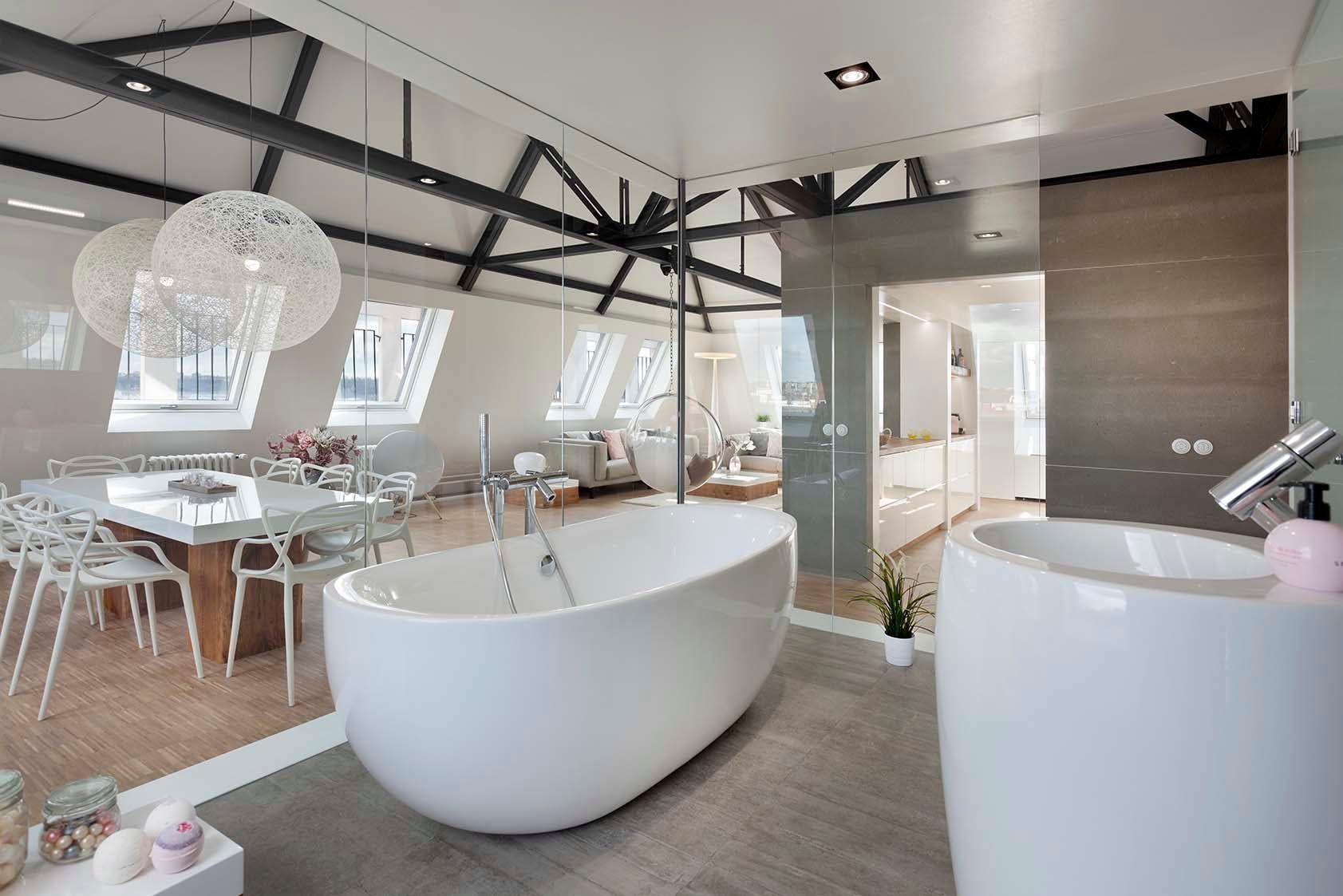 Podkrovní byt Praha - 3