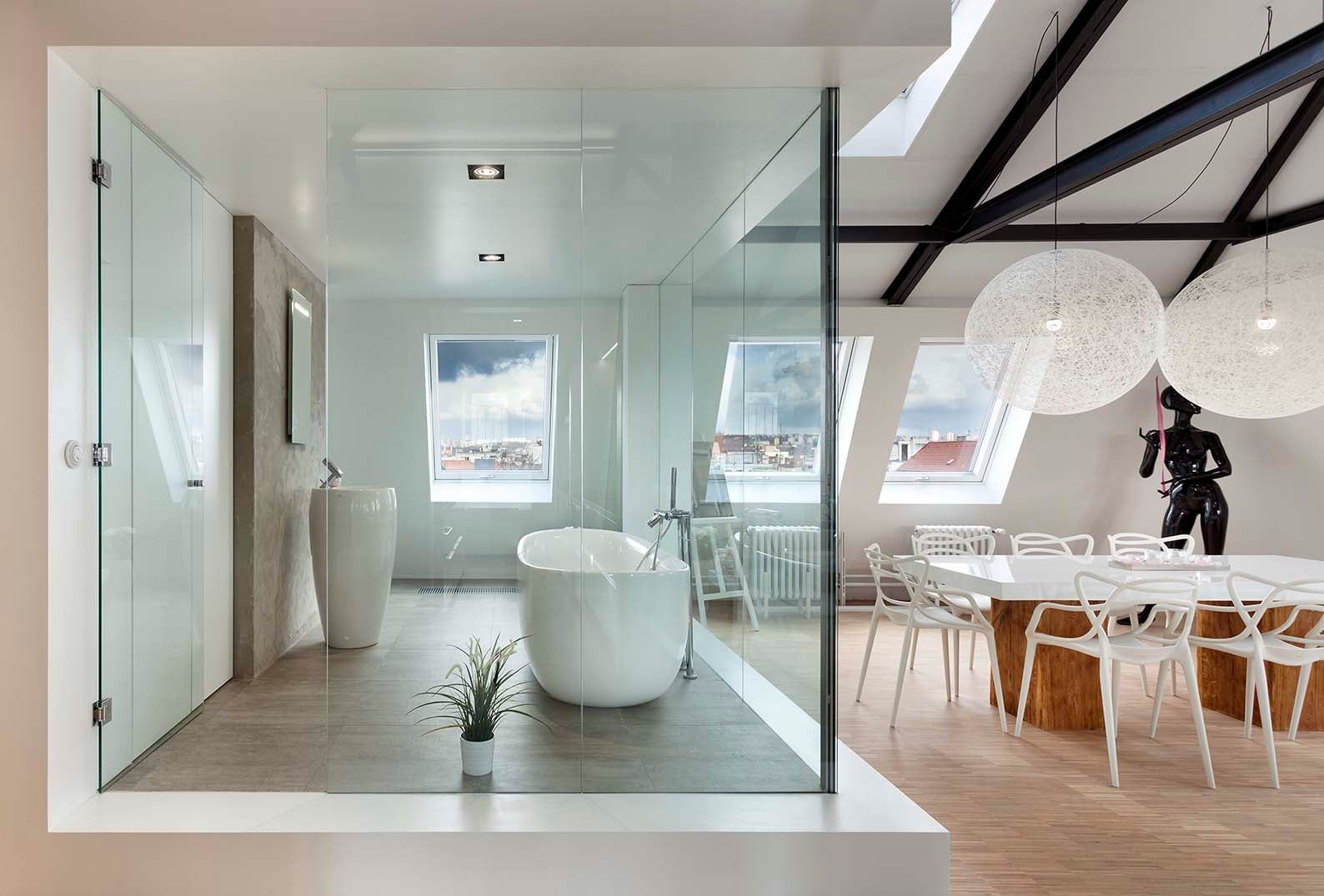 Podkrovní byt Praha - 5