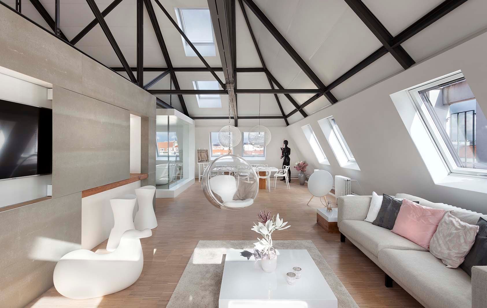 Podkrovní byt Praha